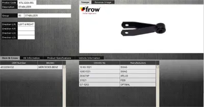 FROW 4711215001 Z Rot Stabılızer On Sag Sol Mercedes W463 1979- 1992 10931521 4633200132SET1 4633200132 42658B 31521 5601101ASX 32126 G71263 SKST0230699 F09767