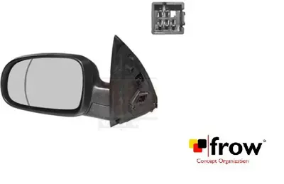 FROW 3571607907 Ayna Sol Elektrıklı Kor Noktalı Astarsız Corsa C 00-06 55563721 50231043 OP0307314 1428304 10331811 3777807 50231041 9165783 2812M07 1426529