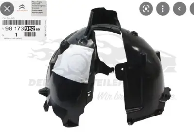 BITAPART BCI295015 Camurluk Davlumbazı Sol C4 Pıcasso 9817395280 9812599180 9806458180