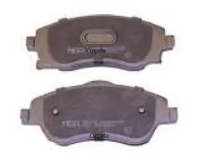 FROW 3661101006 Fren Balatası On 131 Mm Opel Corsa C 00- 1605081 AC0581004D 573011B 986494510 1617258180 BL1739A2 13046028572 93172261 2322501 181526