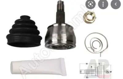 FROW 1712108002 Aks Kafası Dıs Stılo Bravo 19 Jtd 03-08 Cap 91mm 46307887 151440 46307742 2144980045 303274 22212 60802000 303195 21153 303608