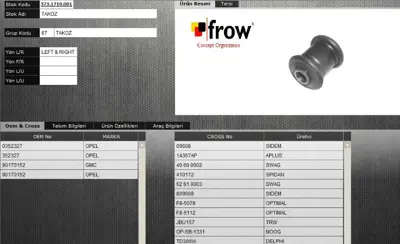 FROW 3731719001 Salıncak Burcu Opel Corsa A 0352327
