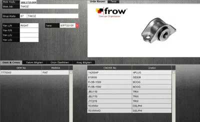 FROW 1881719004 Salıncak Burcu Sag Fıat Punto 7775343 FSK6135 EMS3075 FISB1589 JBU119 L15803 G9584 819607 2146100012 TD356W