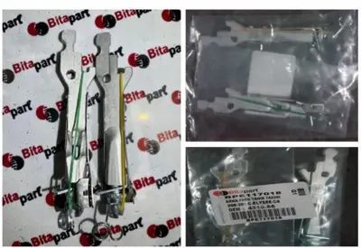 BITAPART BPE117018 Arka Fren Tamır Takımı P208-P301-C-Elysee-C4 G500512 99855 431088 25818 DB0102 AS200448 304049 9215907 6K560 33721