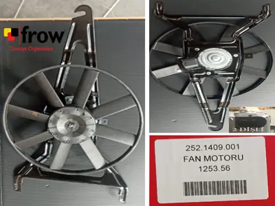 FROW 2521409001 Fan Motoru 106 Tu Klımasız   1.Kalıte  125350 E5029 2023201131 J4320805 2023261500 2023262400 352704070000 24018579 JGT598T 1352103400