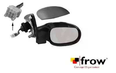 FROW 2541607010 Ayna Sag Elektrıklı Astarlı Sensorlu 206 Cc 09- 8149KN 3104822 7343 6126283 PG0097313 7343schw 48217023 57263821 34621136 4225124