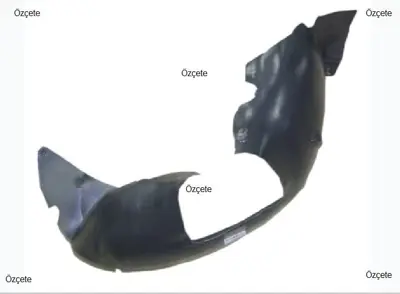 BITAPART BPE295017 On Camurluk Davlumbazı Sol 206 7136CX PG0093604 5507385 57263111 647453 7136V5 4028433 7136J1 4028439 647667