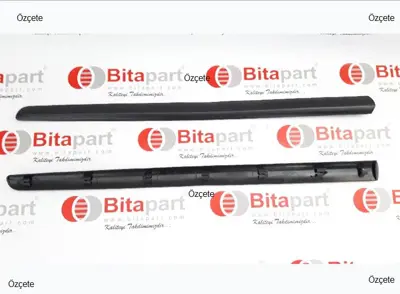 BITAPART BPE292004 On Sag Kapı Cıtası Sıyah Peugeot 207 8545CW