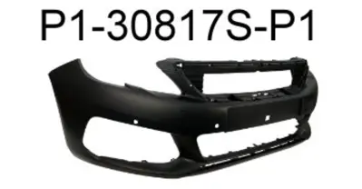 FROW 2581604006 On Tampon 4 Sensor Delıklı Astarlı Sıyah 308 1627403080 4088575 PG4301011 30817230 4236151 36510KMA