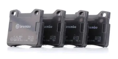 FROW 2601102005 Fren Balatası Arka 638 Mm Peugeot P406 00- DBP991 BP581 1611456880 986494055 36975 BPA032110 13046040592 510297 410230 4246L7