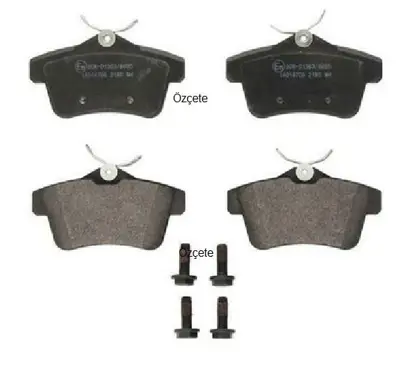 FROW 2831102004 Fren Balatası Arka 1038 Mm Peugeot 308 3008 5008 16 20 1611838080 8DB355014531 1608681680 2208550 GDB1828 1636411280 425446 1623180880 181928 1616872780