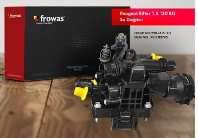 FROW 2901415001 Termostat Peugeot P2008 P208 P3008 Iı P301 P308 Iı P5008 Iı P508 Expert Partner Berlıngo C3 Iıı C4 Cactus C4 Pıcasso C Elysee Jumpy Opel Astra L - Combo E - Corsa F - Crossland X - Vivaro C 1.5 Bluehd 9812113780 421150662 3553712 8192980 92980