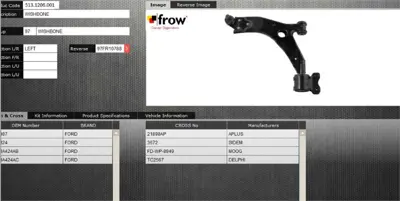 FROW 5131206001 Salıncak Sol Ford Kuga 20tdcı 1502087 CC3034300D CD9934350A 1362651 4M513A424BA 3M513A423AG BP4K34300A B32H34350E 1502086 1309149