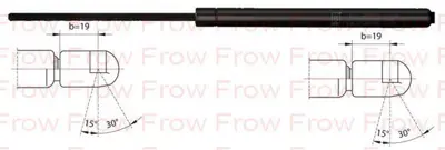 FROW 3081624001 Bagaj Kapak Amortısoru Xantıa 98-01 