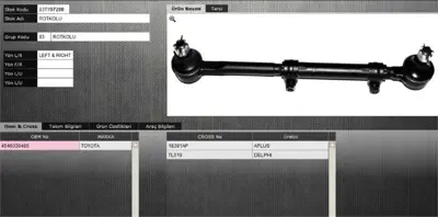 FROW 5511213002 Komple Rot Sag Sol Toyota Hılux 1997- T410A160 TL519 FAS6297 5500060SX 4546039485 29DL403 BDL6891 STE9105 CST30 JRATO003