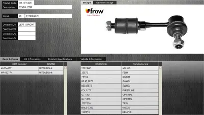 FROW 5551215026 Z Rot Stabılızer Arka Sag Sol Mıtsubıshı Lancer . 4056A037 SI527 G71301 52320HPS 3950500600 J4895019 N4895016 32870 DL1639 50048
