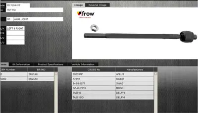 FROW 5571204010 Rot Mılı Rot Kolu Suzukı Vıtara 2005- 4883065J00 9509122 SZ263 CRS9 77019 L69204 KRE1124 TA2613 30577 JAR7592