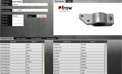 FROW 4091719002 Salıncak Burcu Sag Volkswagen Caddy Iıı 1K0199232J N91039802 N10579702 1K0199231J 37060685 JBU690 111021 1705995151 1K0199232G TD523W