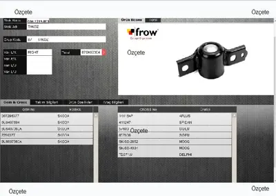 FROW 6041719003 Salıncak Burcu Skoda Felıcıa 14416AP 1215679 2326 6U0407504 VKDS331067 984168 87SK03305 857608 1140207280 52020602