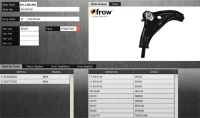 FROW 8251206005 Salıncak Sag Mını Cooper Sac 31124048628 211238 782617 SSJ108511 301181383100 2920730 BMBJ10649 JTC1985 3990601 9707021