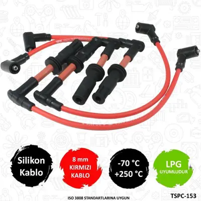 TORK C153 Buji Kablosu Alfa  145 - 146-  155-156-166 16v  46469920 4646920 912 AFM11 46469919 4646919 RCAR903 46755606 AFM61 60564151