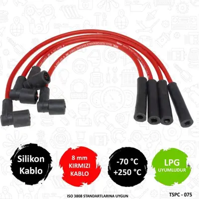 TORK C075 Performans Sılıkon Bujı Kablosu  Lada   Vega 1.5 8v 98-  21103707080 21113707080 210833707080