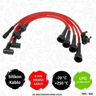 TORK C025 Performans Sılıkon Bujı Kablosu Renault   Flash 1.7 97-97 7702247166