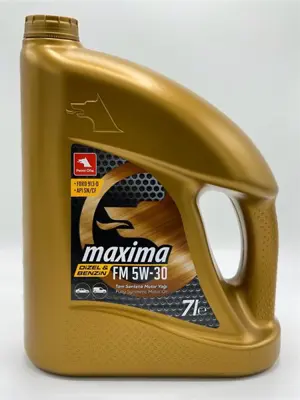 PETROL OFISI 4100000012 Maxıma Fm 5w30 7 Lıtre Apı Sn/Cf Acea A5/B5 Ford Wss-M2c913-D A, B, C 