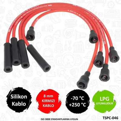 TORK C046 Performans Sılıkon Bujı Kablosu Suzukı  Carry-Sk410 86/00   C046