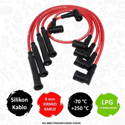 TORK C151 Performans Sılıkon Bujı Kablosu Bmw   316i E30 M40 91 - 94  C151