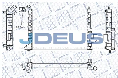 JDEUS -M020050A Radyator 96> Vectra.B 2.0d *X20dth* 1300178 OP052R008 OL2275 1073076 732349 102007 BMQ047 BM2002 507527 52405108