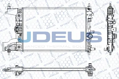 JDEUS -RA0201060 Radyator Astra.J 1.6 16v *A16xer* +os 1300300 CR2230000P DW040R003 39074666 OP416R005 DRM20097 53153 13267657 105669 OP416R005A