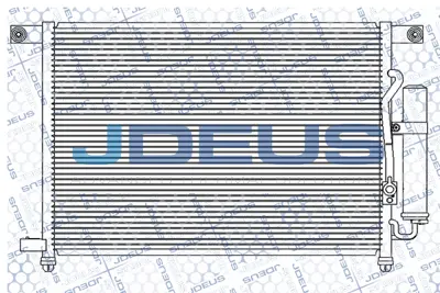 JDEUS -M756010A Klıma Radyatoru Kondenser 03> Kalos-Aveo 1.4i 96469289 8313008 512022N M756010A 43110 AC428000P 96834083 96539634 81005061 TSP0225694