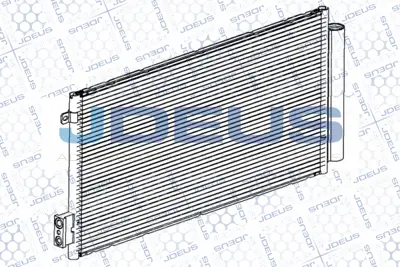 JDEUS -RA7111340 Klıma Radyatoru Kondenser 16> Egea-500l 1.3mjt-1.4-1.6mjt V21090004 7507280 347285 7469005 775354A 775354B FG103612B1 77280 519700000038 172027786R