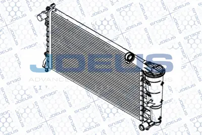 JDEUS -RA0360140 Radyator 04> Idea 1.4 16v +ac 53247 46834075 51802111 FT2308 376900274 FTA2308 350213183700 51859376 51706942 109360