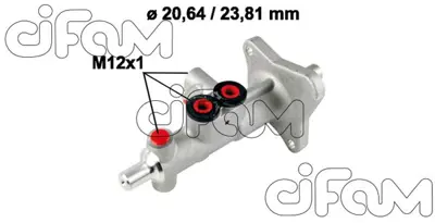 CIFAM 202-663 Ana Merkez 01-07 C-Serı W203 +abs For:Ate A0054309701 61109 54309701 R61109 PF837 50663 202663