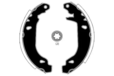 RAICAM RA26020 Pabuç Balata 701609532E 440200 701609531 362019B 548 FSB428 LS1656 701609532D 701698525A 701609532A