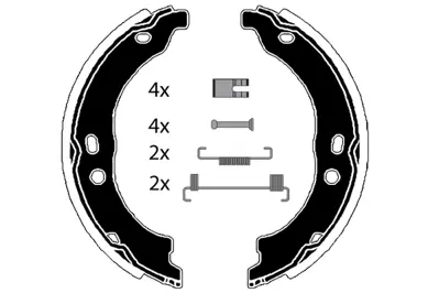 RAICAM RA28711 Pabuc Balata El Fren 07> Bxr-Jmp-Dct 2.2-2.3-3.0hdi 4241N5 2719754 BSH1057 1003 18492719754 SHU721 3013740042 GS8744 810015024 BBS6360
