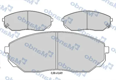 MANDO MBF015587 Fren Balata On 03> Sorento PAD1343 2104102 572511B TX0730 598654 KD9717W B1G12010232 181606 223508 NP6053