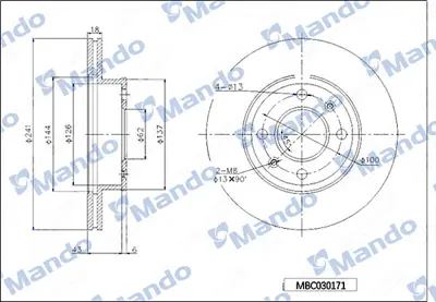 MANDO MBC030171 Dısk On Ad 04> İ10-Pıcanto  *A.G.Z**** 699010 DI956501 197096 J3300321HC 28155210009 DSK2408 J3300321 45573C 31552 820765