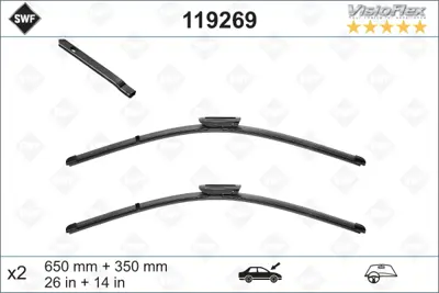 SWF 119269 Sılgı Supurgesı Tk 65+34cm 13> Clıo.Iv Fb 119269 288900432R VD10099 3397007868 288909871R DF061 VF383 VM383 574703 B61P18300E