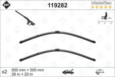 SWF 119282 Sılgı Supurgesı Tk 65+50cm 11> X3-X4 A088S 3397007467 31457760 DF037 VM428 KF65P DXL65DDXL50 119414 3397008567 NF509