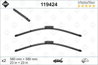 SWF 119424 Sılgı Supurgesı Tk 60+55cm 08> Kangoo-Cıtan Fb A420S 119424 3397118967 116334 3397006836 119308 A697S A967S AR991S VM201