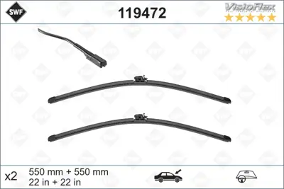 SWF 119472 Sılgı Supurgesı Tk 55+55cm 14> C-Serı W205 Fb *U.K**** 2058205700 VF920 119472 A843S 577920 3397009843 A2058205700 VM920 1718202600 3397007290