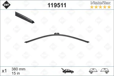 SWF 119511 Sılgı Supurgesı Arka 38cm 07> Vo.Xc60-Xc90-Bw.X5 MU24R 30753535 3397008050 578564 30699848 DF308 8X3955425 3397008997 1100180018 VM258