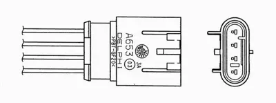 NGK -92680 Lambda Sensoru 06> G.Punto-Lınea-Bravo 1.4 16v 52219791 108097 64904 55219791 68142340AA 552202540 55220254 90316 64652 55249877