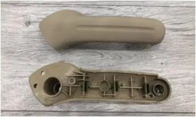 PRO-A 293073 Kapı Tutamagı Ve Ust Kapak Bej Sag On Arka Golf Iv Bora 1J4867180A