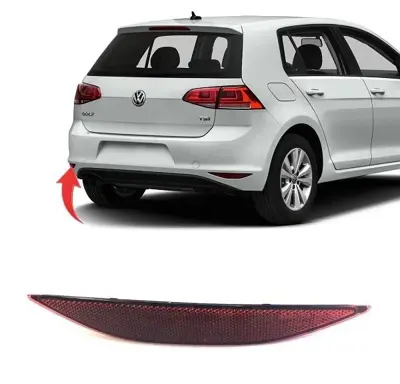 PRO-A 292046 Tampon Reflektoru Sol Karartılmıs Golf Vıı 13>17 5G0945105A 5GG945105A