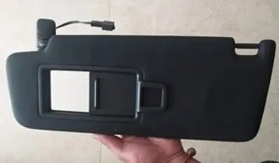 PRO-A 294738 Guneslık Sol Sıyah Golf Vıı 13>17 5G0857551G3H8