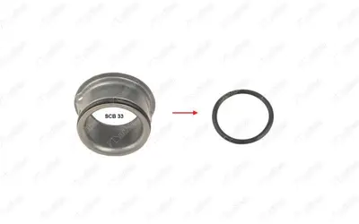 NIFEA 33802 Radyator Hortum Contası Ust (36,3mm) W203 00>07 C209 02>10 W213 16> C238 16> Sprınter 907 910 18> A0269976845 33802 269976845 99002816 102594 A0039971789 39971789 10102594 269977848 A0269977848